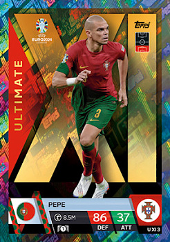 Pepe Portugal Topps Match Attax EURO 2024 Ultimate XI #UXI3